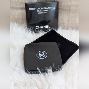 Chanel Double Mirror Duo – Black 🖤